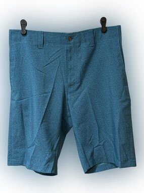 Men's Callaway Blue Patterned Golf Shorts size 34